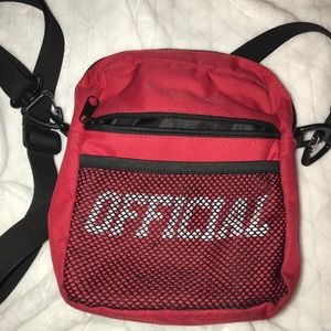 red official crossbody bag